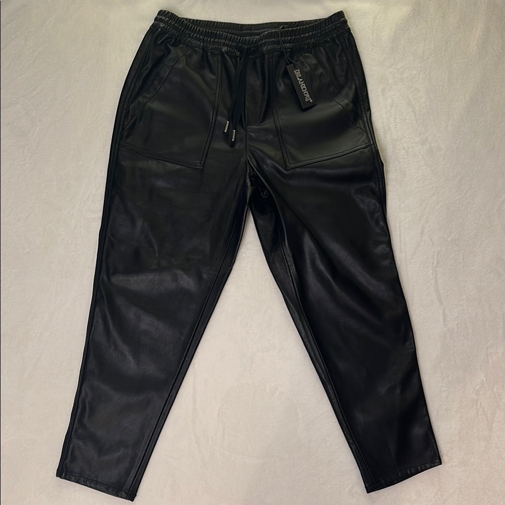 BlankNYC Faux Leather Jogger